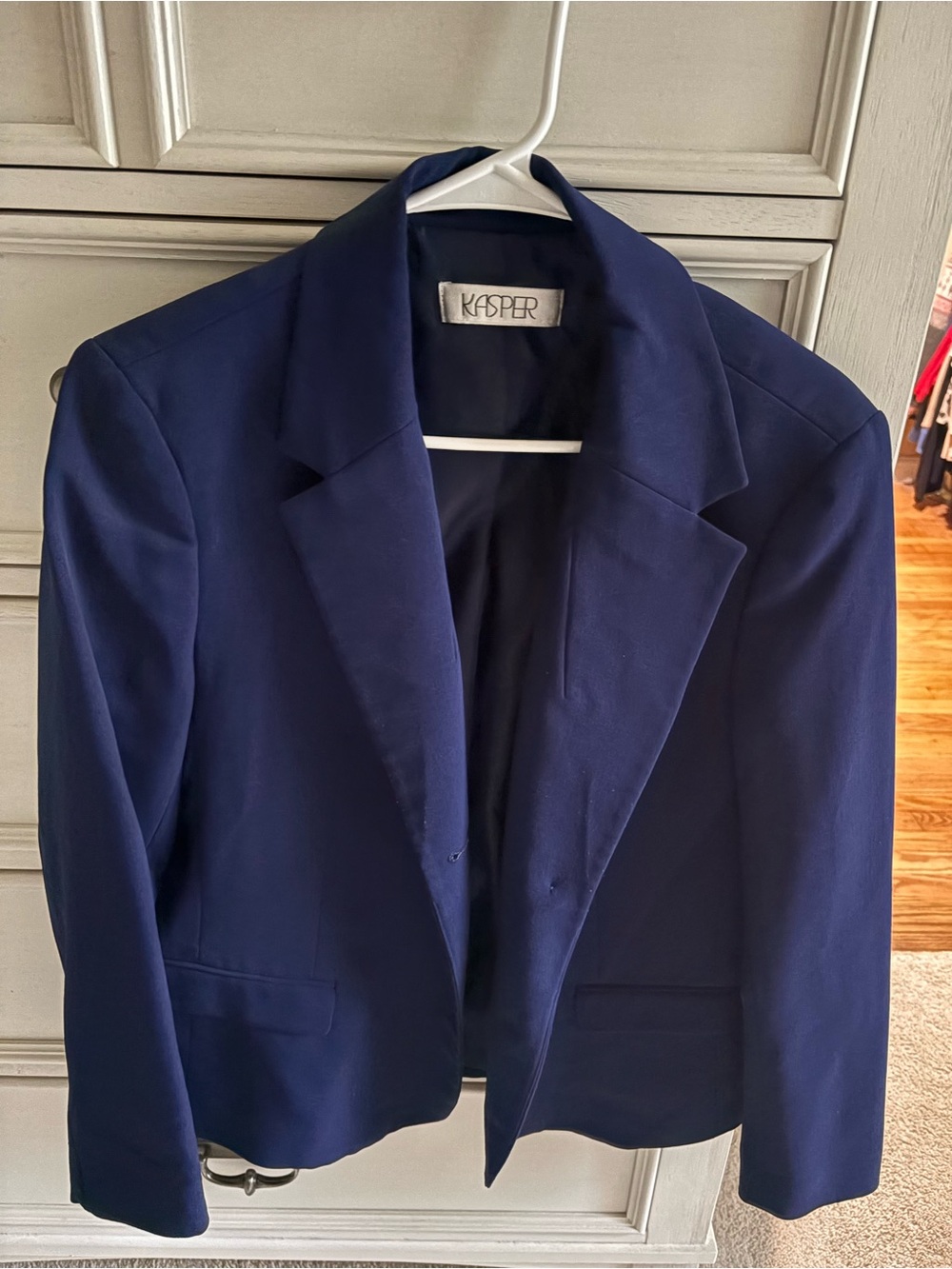 Kasper Deep Navy Tailored Blazer